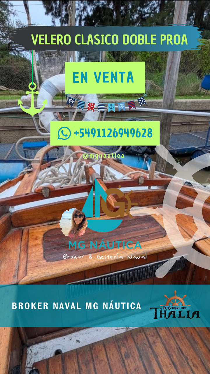 VELERO CLÁSICO DOBLE PROA