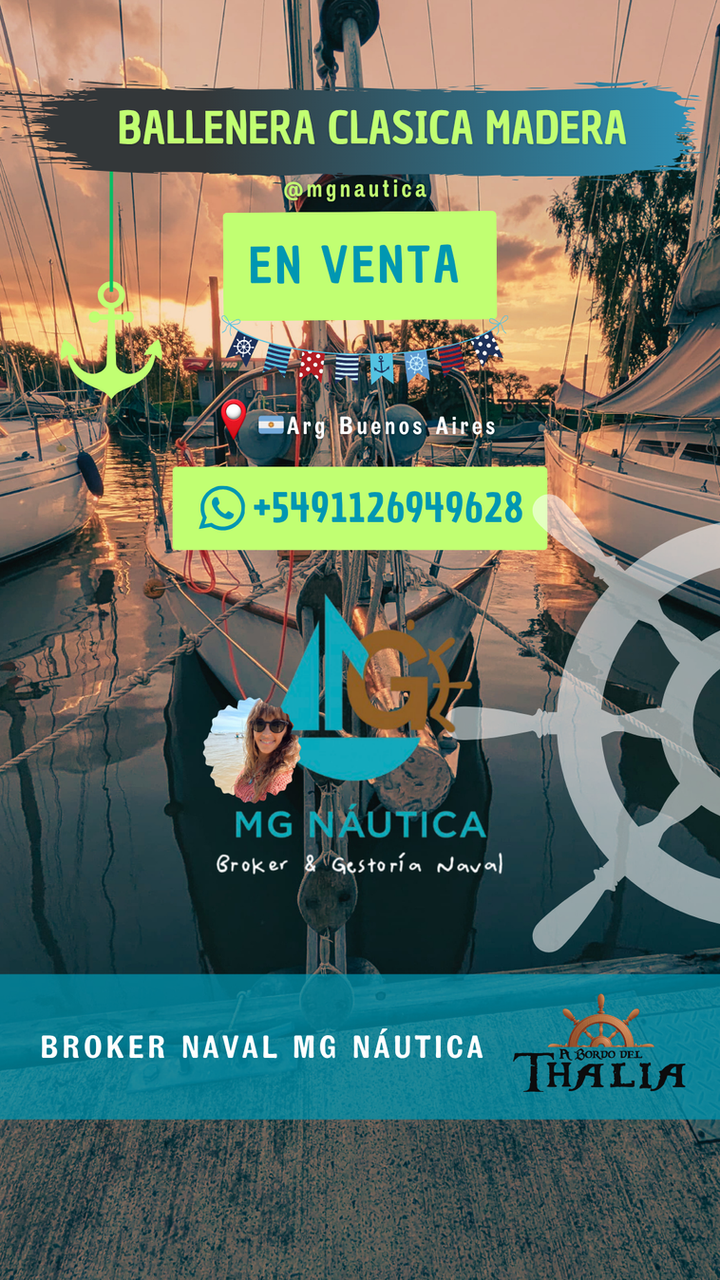 BALLENERA CLÁSICA DE MADERA🇦🇷 | 1949