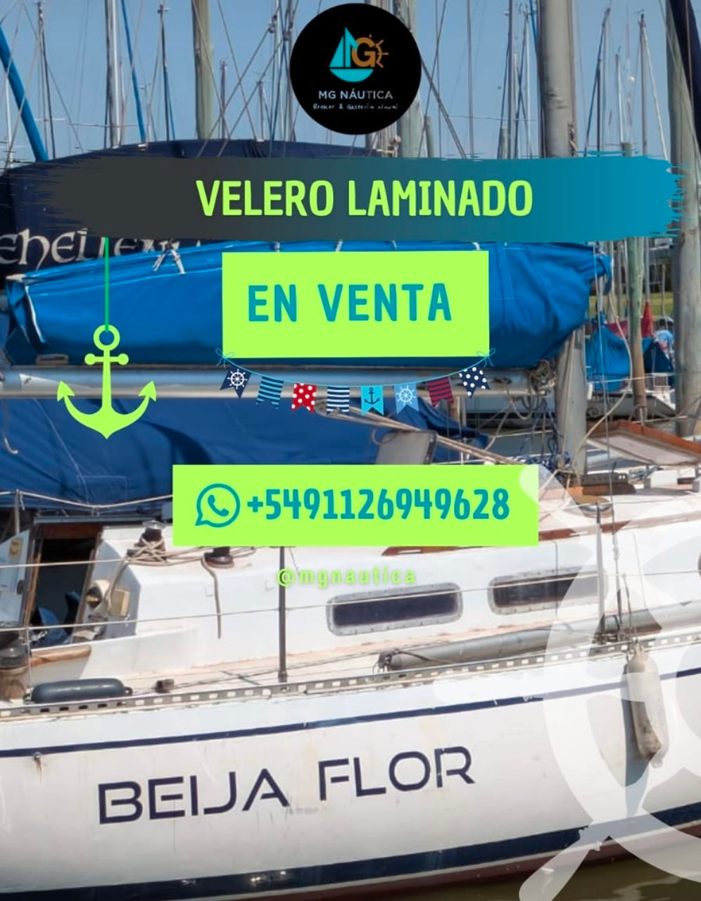 VELERO LAMINADO | CUBIERTA NUEVA