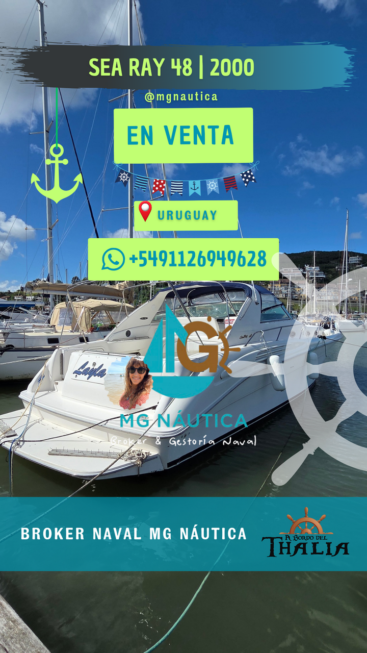 Crucero SEA RAY 48 | 📍Uruguay Piriapolis