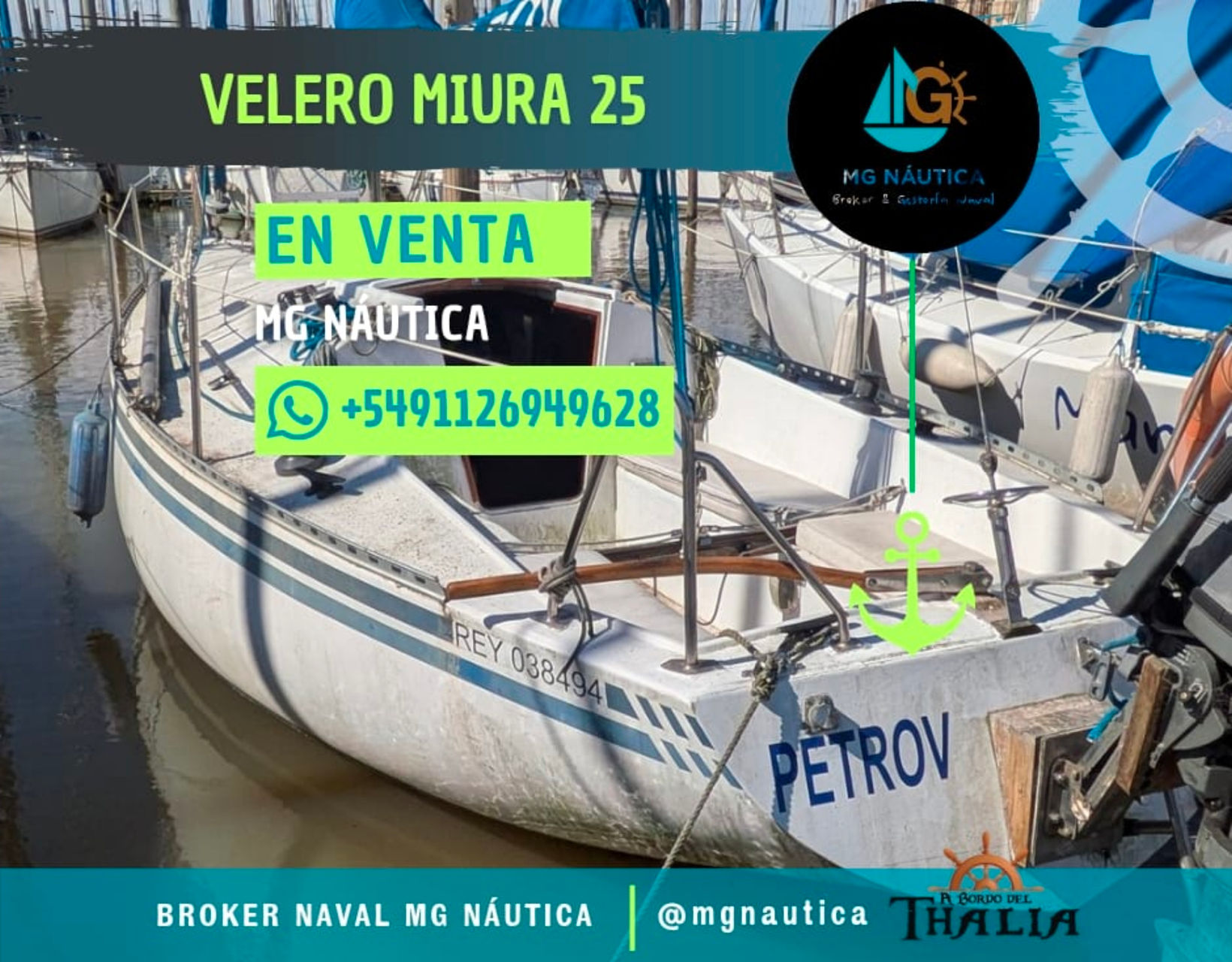 VELERO MIURA 25 - A MEJORAR