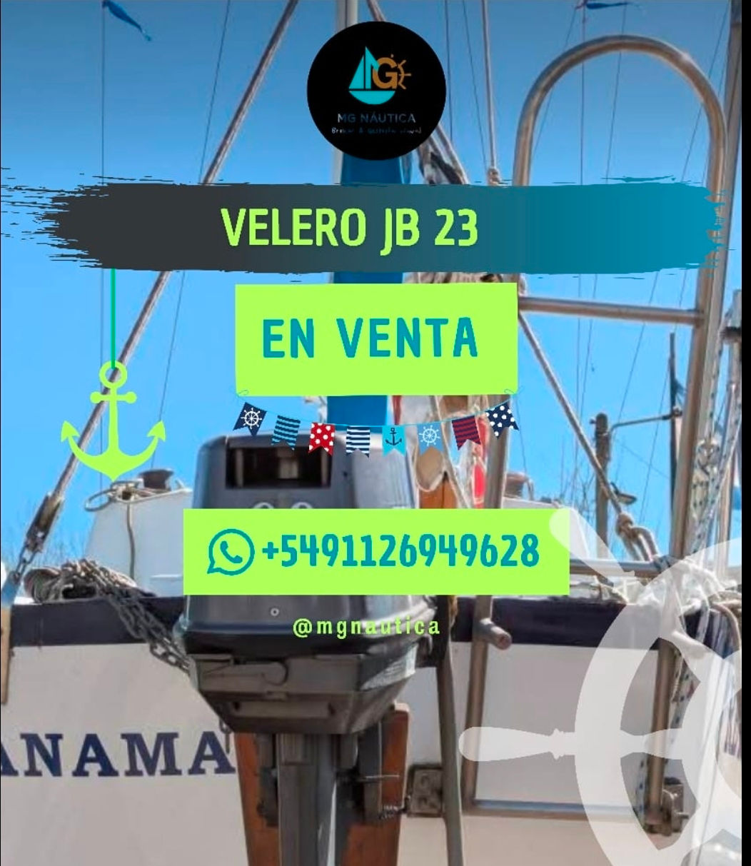 VELERO JB 23 | IDEAL PRIMER BARCO