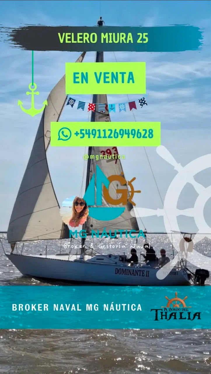 VELERO MIURA 25 DOMINANTE II